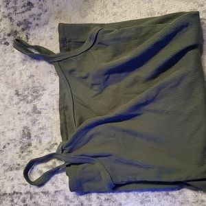 NWOT No Boundaries Dark Green XS Tank Top